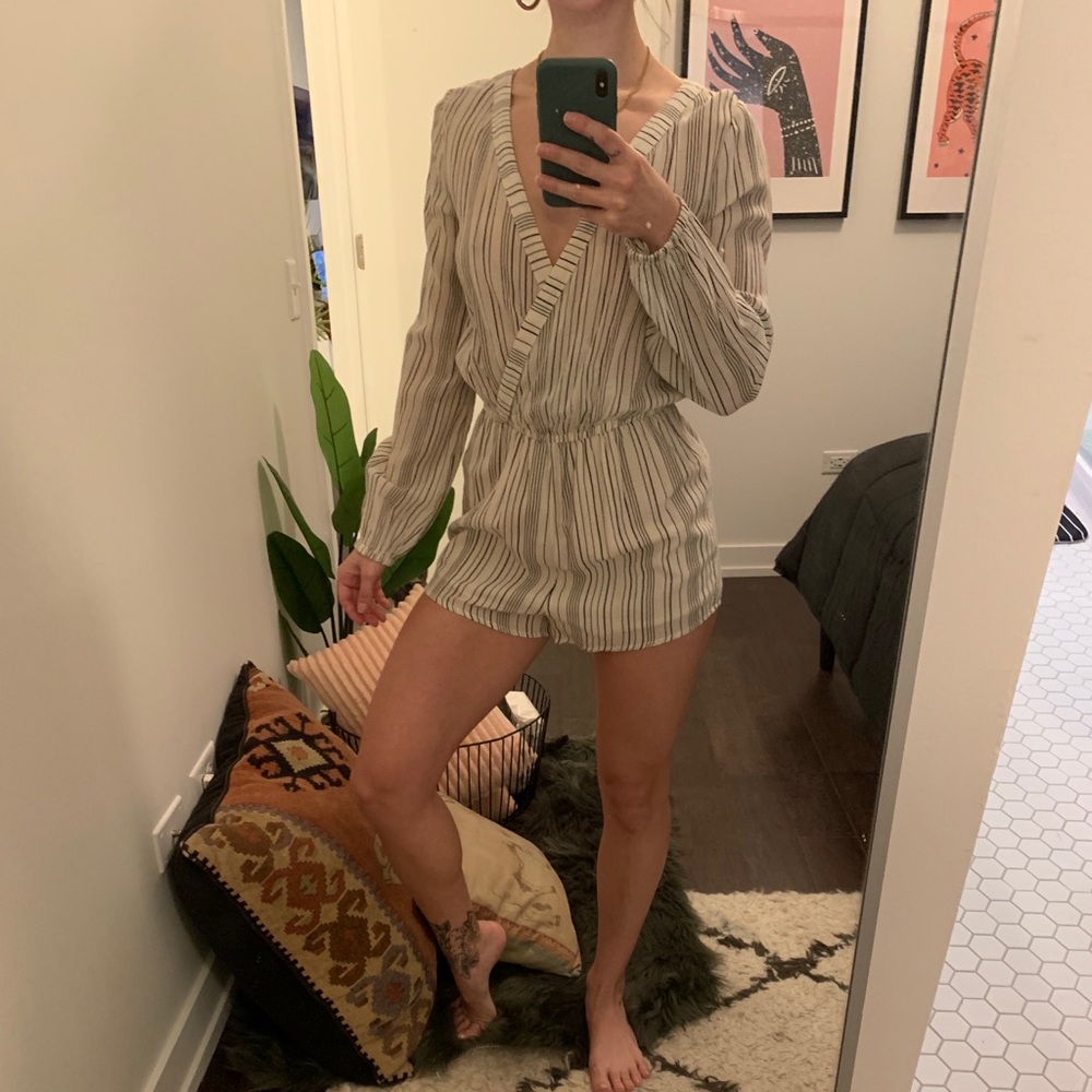 Striped romper - Picture 3 of 4